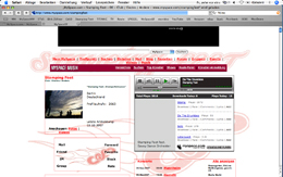 Stamping Feet bei myspace